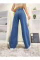 Orta Mavi Likralı Süper Yüksek Bel Salaş Jeans Palazzo Pantolon. (süper Yüksek) Orta Mavi Likralı Süper Yüksek Bel Salaş Jeans Palazzo Pantolon. (süper Yüksek)