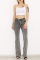 Katarina Füme Ispanyol Paça Likralı Flare Jeans Kot Pantolon Toparlayıcı Katarina Füme Ispanyol Paça Likralı Flare Jeans Kot Pantolon Toparlayıcı