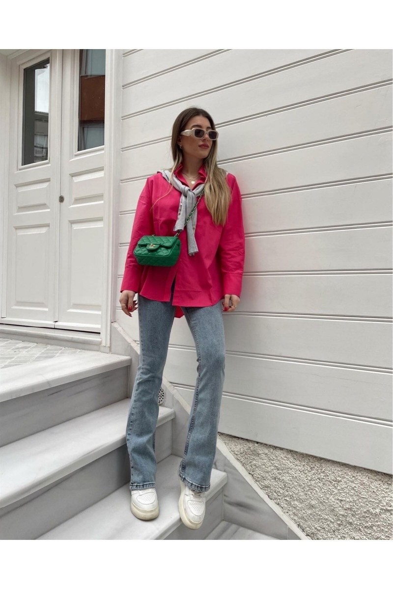 Katarina Kar Yıkama Ispanyol Paça Likralı Flare Jeans Kot Pantolon Toparlayıcı