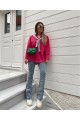 Katarina Kar Yıkama Ispanyol Paça Likralı Flare Jeans Kot Pantolon Toparlayıcı