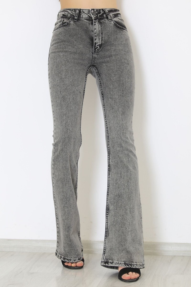 Katarina Füme Ispanyol Paça Likralı Flare Jeans Kot Pantolon Toparlayıcı Katarina Füme Ispanyol Paça Likralı Flare Jeans Kot Pantolon Toparlayıcı