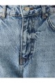 Carlita Solmaz Kar Mom Jeans Kadın Boyfriend Yüksek Bel Power Likra Pantolon