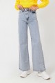 Follow 90 s Kar Yıkama Mavi Likralı Süper Yüksek Bel Salaş Jeans Palazzo Pantolon Follow 90 s Kar Yıkama Mavi Likralı Süper Yüksek Bel Salaş Jeans Palazzo Pantolon