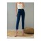 Lacivert Skiiny Mom (fit Mom) Yüksek Bel Mom Jeans Boyfriend