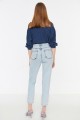 Polina Solmaz Kar Mom Jeans Kadın Boyfriend Yüksek Bel Power Likra Pantolon Polina Solmaz Kar Mom Jeans Kadın Boyfriend Yüksek Bel Power Likra Pantolon