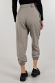 Lovely Gri Maskülen Paçası Lastikli Jogger Pantolon