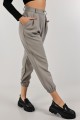 Lovely Gri Maskülen Paçası Lastikli Jogger Pantolon