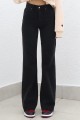 Siyah Likralı Süper Yüksek Bel Salaş Jean Pantolon. (SÜPER YÜKSEK.) Wide Leg. Siyah Likralı Süper Yüksek Bel Salaş Jean Pantolon. (SÜPER YÜKSEK.) Wide Leg.