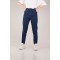 Koyu Mav Mom Jean Pantolon