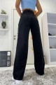 Love Solmayan Siyah Likralı Süper Yüksek Bel Salaş Jean Pantolon. (süper Yüksek.) Wide Leg. Love Solmayan Siyah Likralı Süper Yüksek Bel Salaş Jean Pantolon. (süper Yüksek.) Wide Leg.
