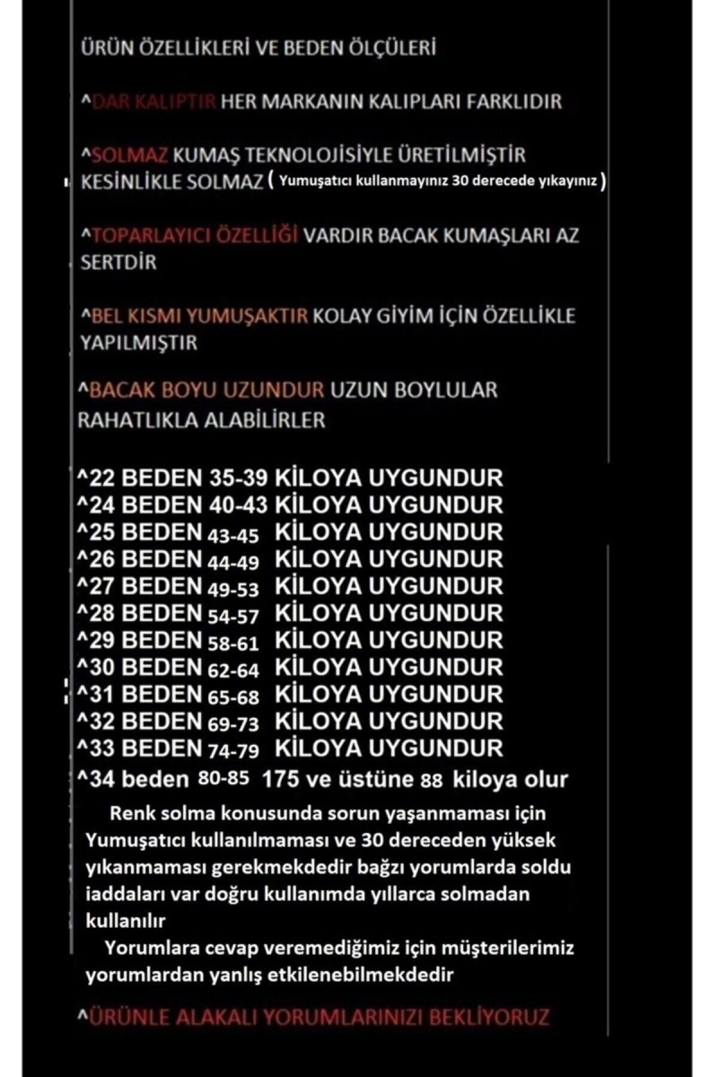 Liza Extra Yüksek A.c.a.i.p S.o.l.m.a.z Siyah Salaş Jeans Pazazzo Pantolon (SÜPER YÜKSEK SOLMAYAN) Liza Extra Yüksek A.c.a.i.p S.o.l.m.a.z Siyah Salaş Jeans Pazazzo Pantolon (SÜPER YÜKSEK SOLMAYAN)